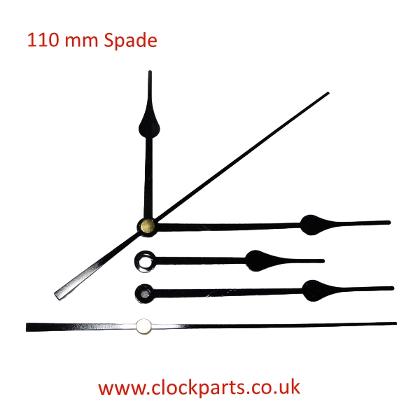 110mm Black Spade